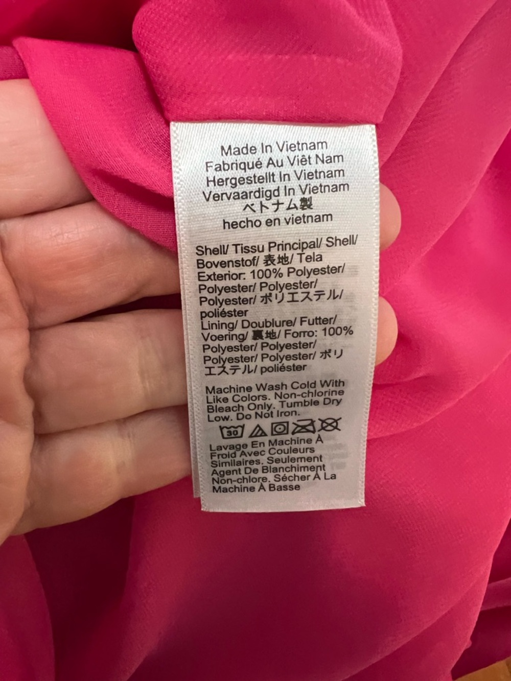 J. Crew  Pink Pleated pull on Maria Midi Skirt XS - Picture 4 of 4